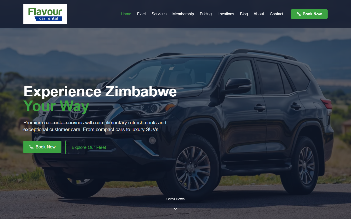 Flavour Car Rental — Car rental